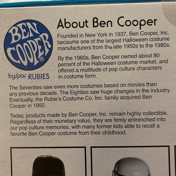 NEW 50th Anniv. Star Wars DARTH VADER Ben Cooper Halloween Mask Costume Adult - Picture 6 of 9